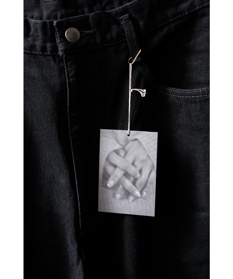 【新品タグ付】nakedgauge ASHLEY JEANS BLACK nakedgauge BLACK DENIM ASHLEY JEANS | MusterWer