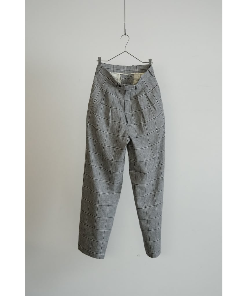m's braque TUCKED BAGGY PANTS | MusterWerk Sud.