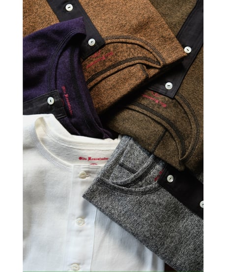 Olde Homesteader RUSTIC JERSEY HENLY NECK LONG SLEEVE