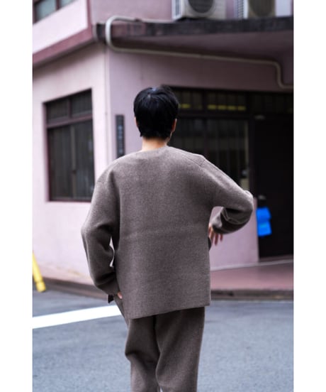walenode Innocent YAK Deep V-neck Sweater