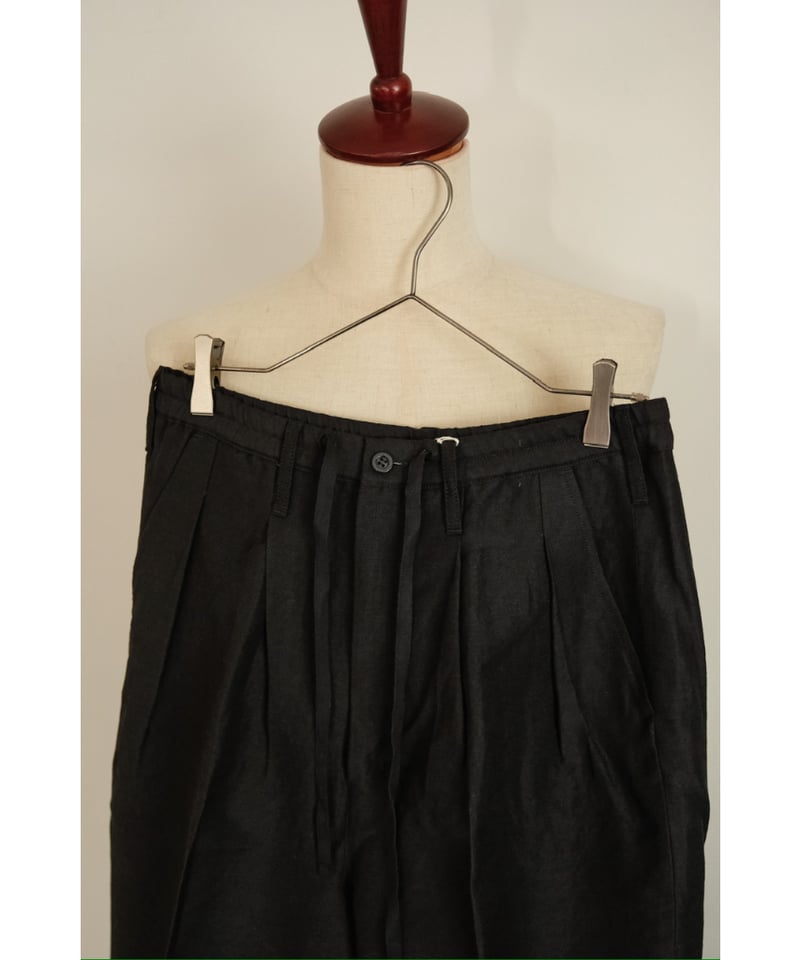 ANCELLM W/L WIDE EASY TUCK SLACKS サイズ1 ANCELLM W/L WIDE EASY TUCK SLACKS | MusterWerk