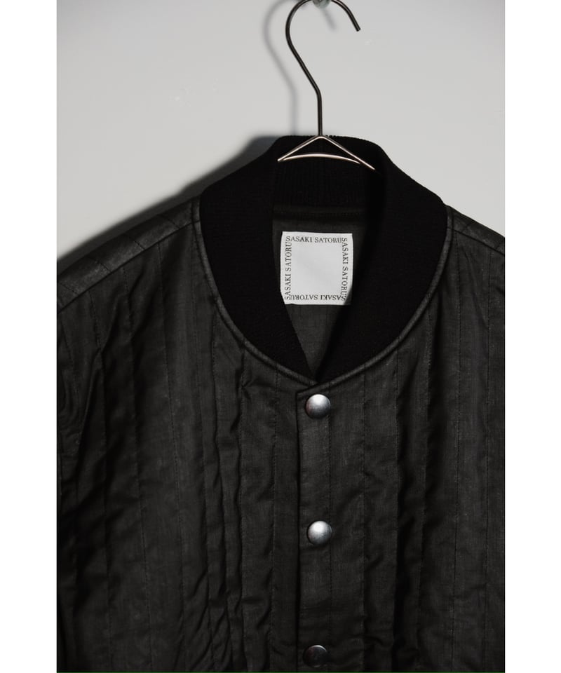 ブラック　ジレ　satorusasaki ブラックジレsatorusasaki