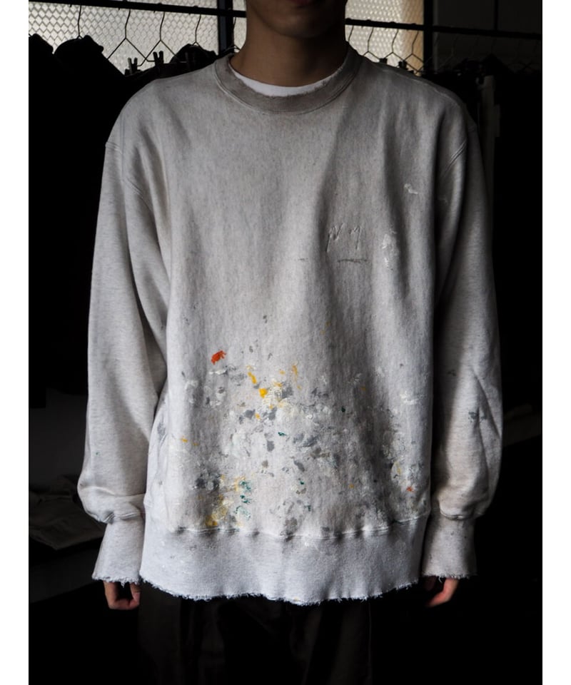 ANCELLM HAND PAINTING SWEAT SHIRT | MusterWerk