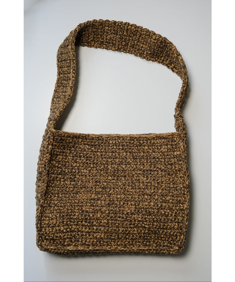 バッグ obafer crochet shoulder bag beige mix obafer crochet shoulder bag | MusterWerk Sud.