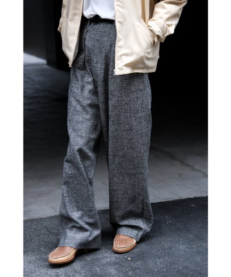 m's braque "Exclusive" TUCKED WIDE PANTS