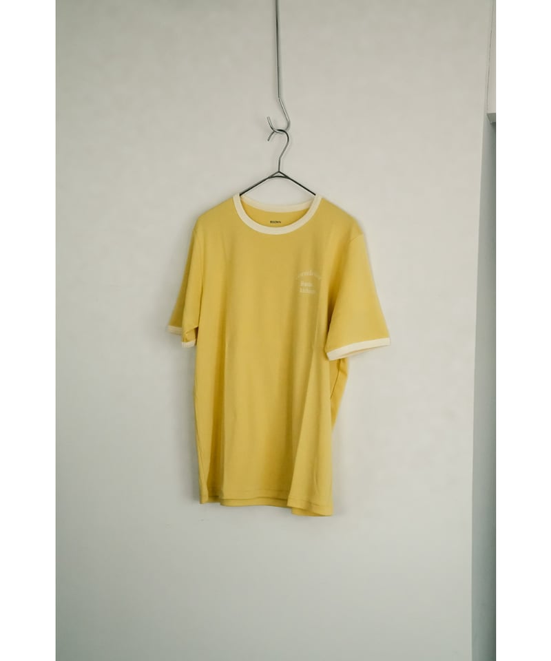 BISOWN TRIM Tシャツ（イエロー） BISOWN TRIM Tシャツ（イエロー）