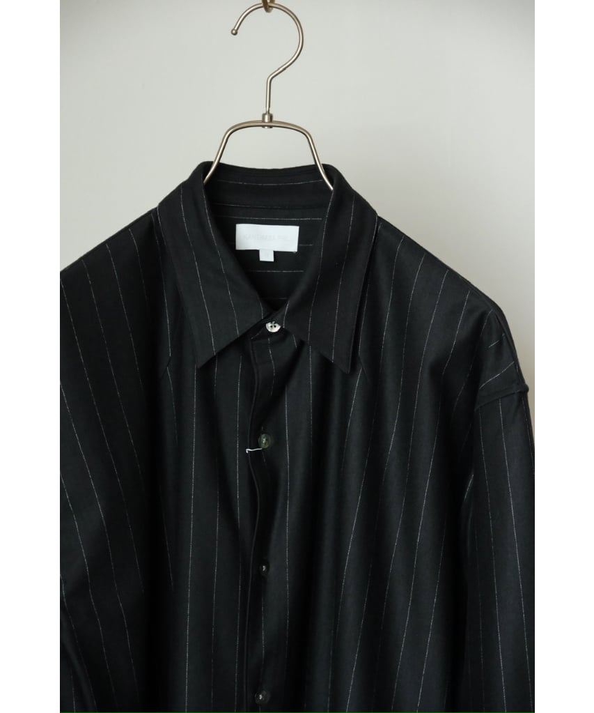 トップス KANEMASA PHIL. 36G IDEAL WOOL STRIPE KANEMASA PHIL / 36G Ideal Wool Stripe Shirt – Tree and Branch