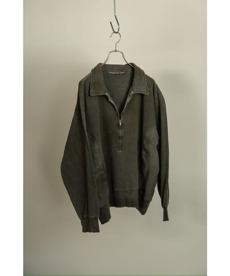 ANCELLM HALF ZIP SWEAT SHIRT