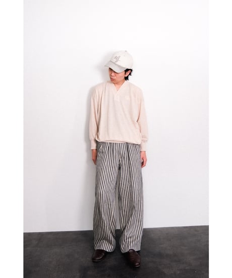 Olde Homesteader "EXTRA COTTON JERSEY" Y Neck Long Sleeve