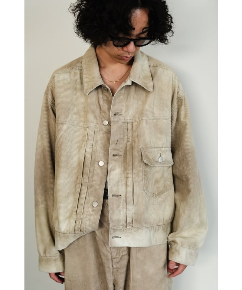 ANCELLM 24AW CORDED VELVETEEN JACKET ANCELLM 24AW CORDED VELVETEEN JACKET
