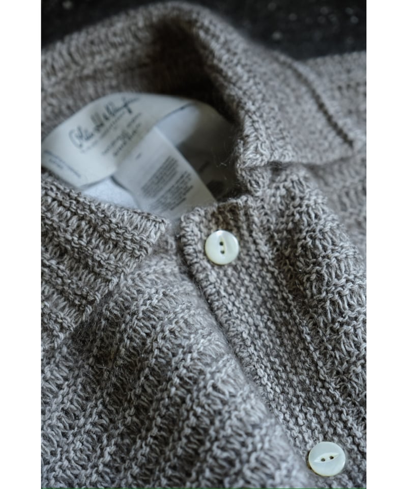 トップス SILK MOHAIR WRAP STITCHES SHIRTS L/S Olde H&Daughter / SILK MOHAIR WRAP STITCHES SHIRTS L/S