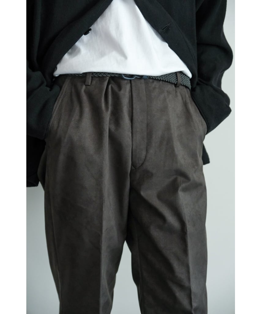 スーツ m's braque NEW FLAIRPANTS MIXTWEED KHAKI m's braque / Flair Pants | twelve