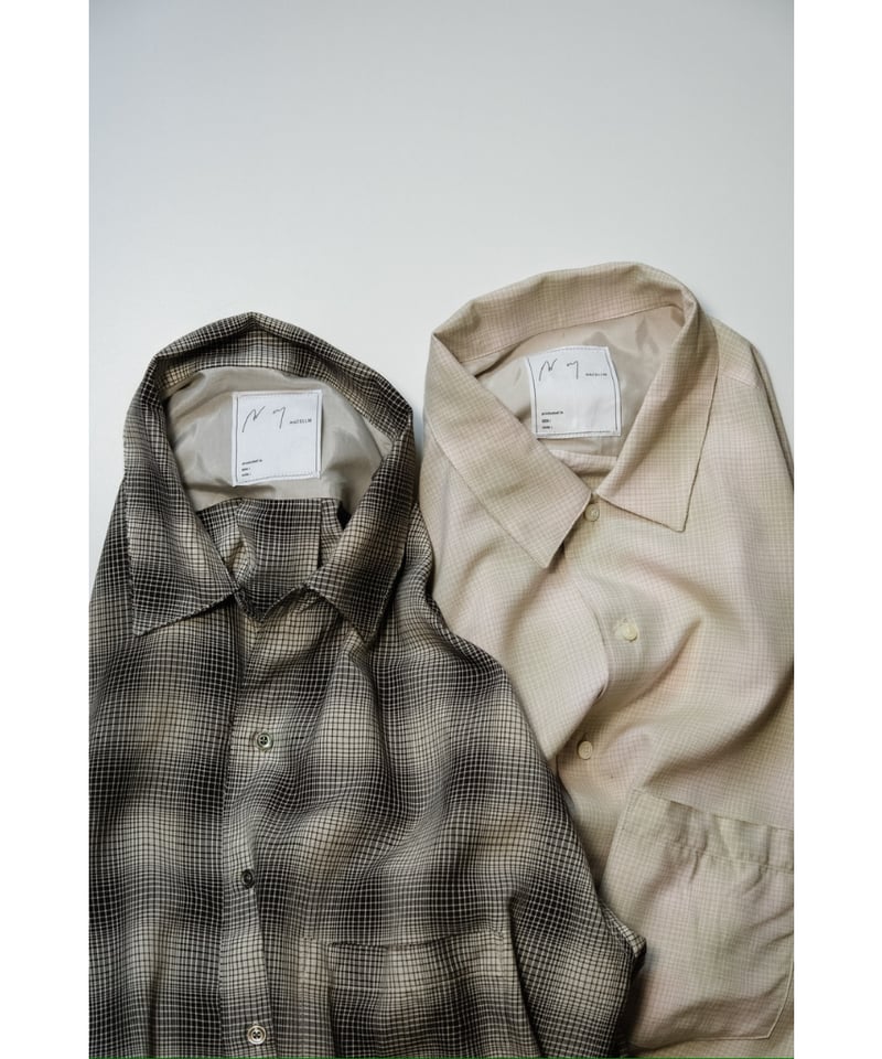 ANCELLM OMBRECHECK SHIRT | MusterWerk Sud. ANCELLM OMBRECHECK SHIRT | MusterWerk Sud.