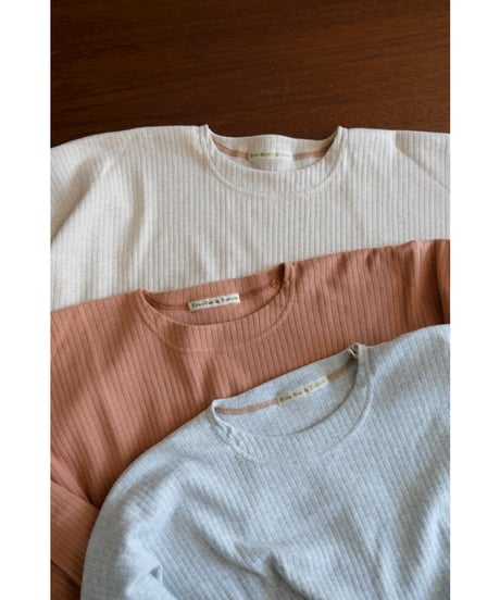 Olde Homesteader "Exclusive" EXTRA COTTON RIB Crew Neck Long Sleeve