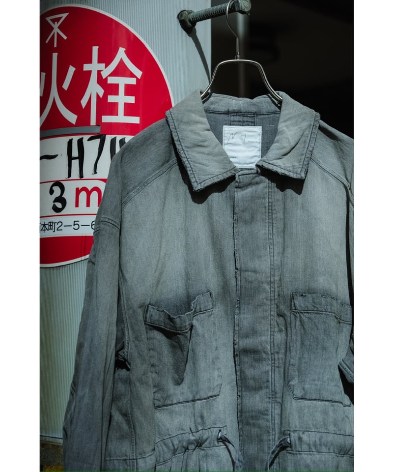 ANCELLM AGING DENIM SHIRT JACKET | MusterWerk Sud. ANCELLM AGING DENIM SHIRT JACKET | MusterWerk Sud.