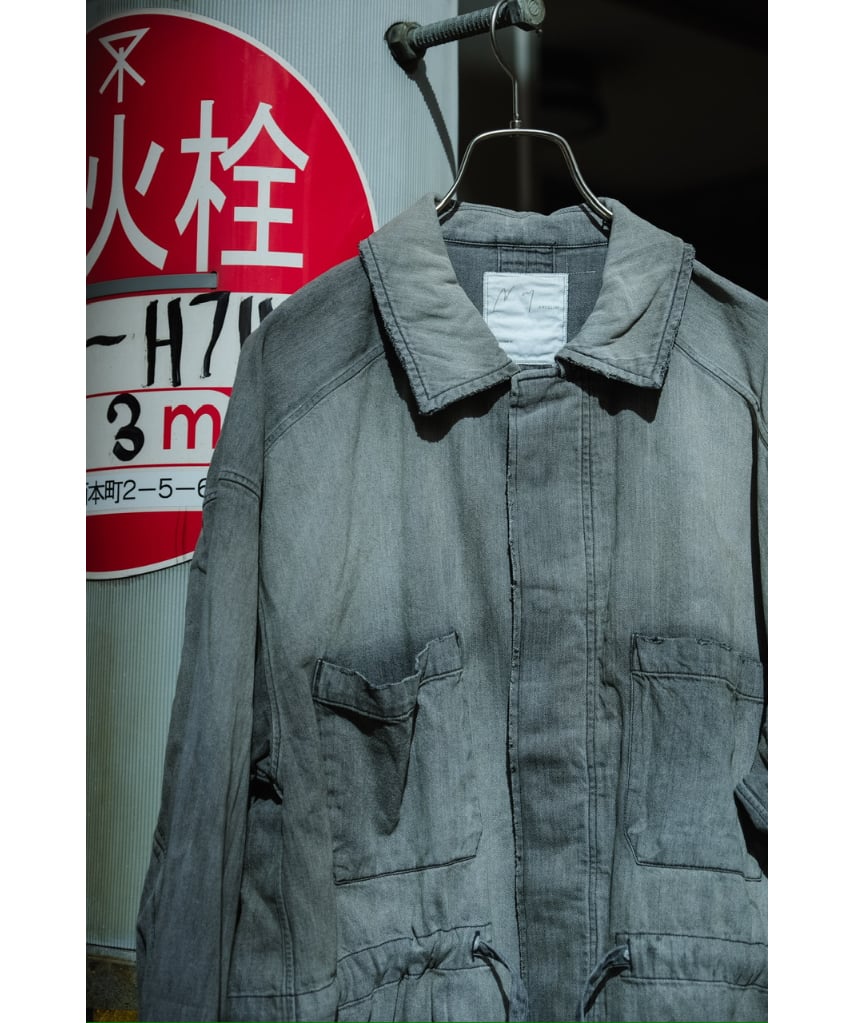 ANCELLM AGING DENIM SHIRT JACKET | MusterWerk Sud. ANCELLM AGING DENIM SHIRT JACKET | MusterWerk Sud.