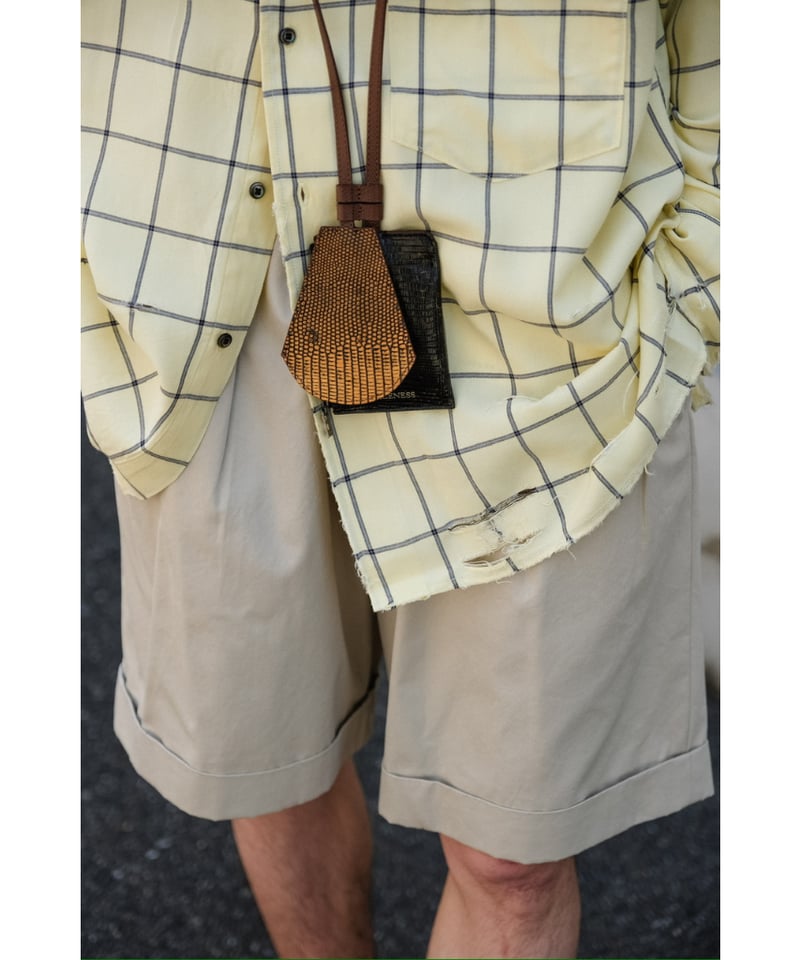 ANCELLM RAYON CHECK CRASH LS SHIRT | MusterWerk