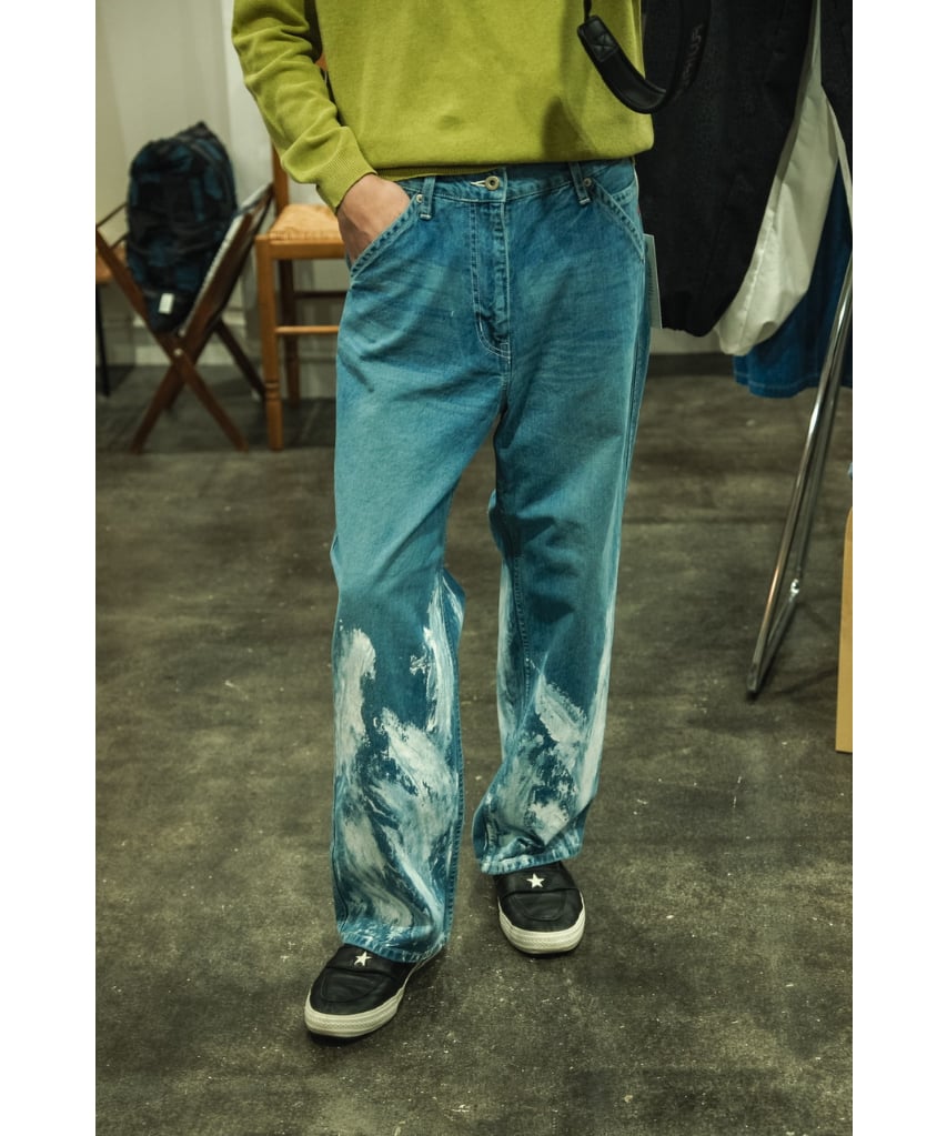 ENCOMING 25SS ペインターデニム 32 ENCOMING 25SS ペインターデニム 32 ENCOMING SPOTTED DENIM