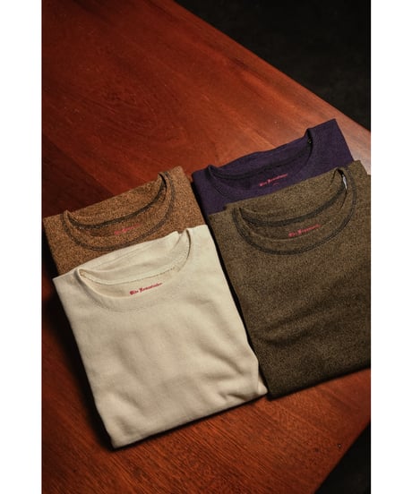 Olde Homesteader RUSTIC JERSEY CREW NECK SWEATER