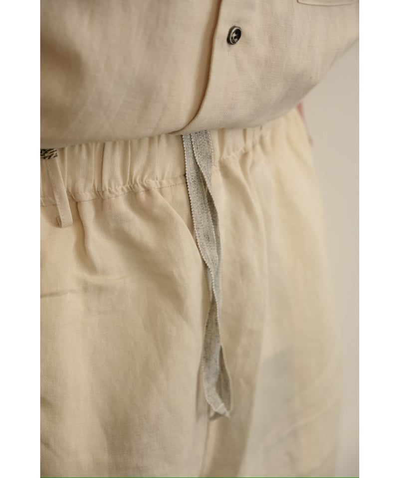 Gorsch ゴーシュ Bamboo Linen Shorts Bamboo Linen Shorts - Baby Blue – Standard & Strange