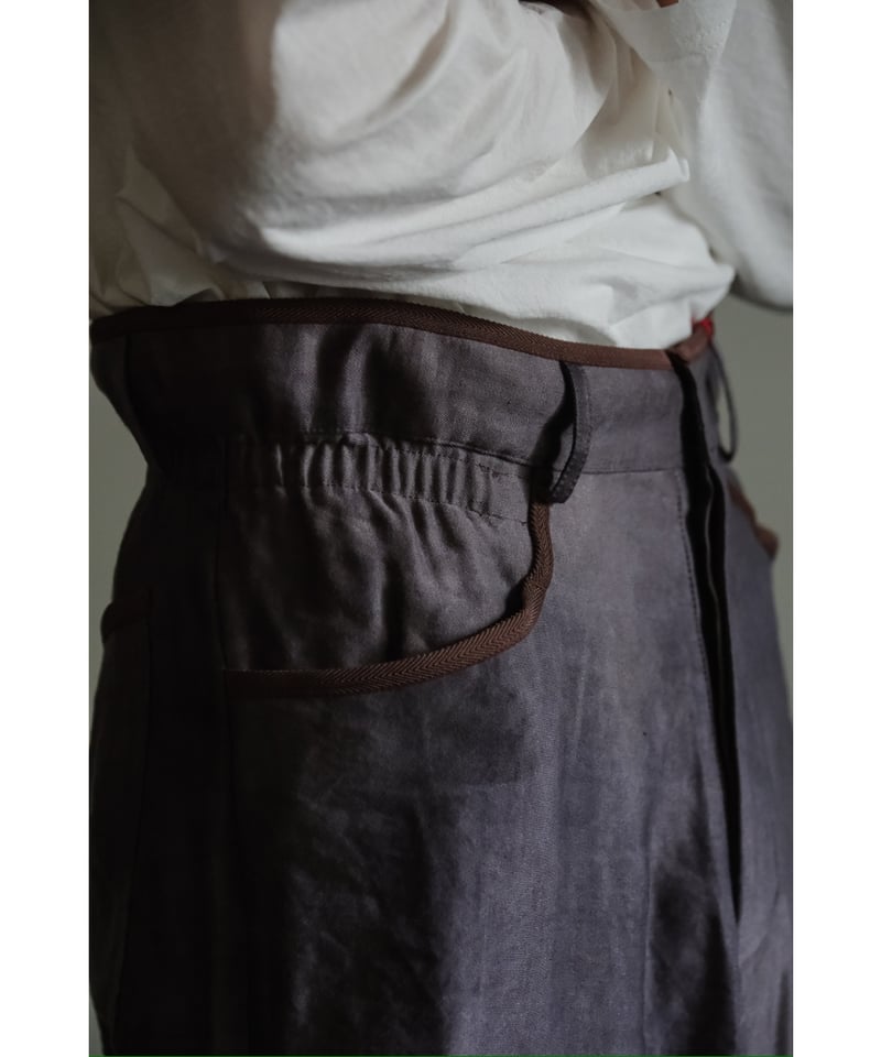 m's braque GATHERED WAIST WIDE PANTS | MusterWe
