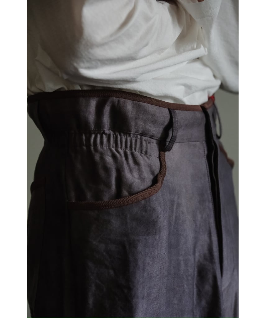 m's braque GATHERED WAIST WIDE PANTS | MusterWe