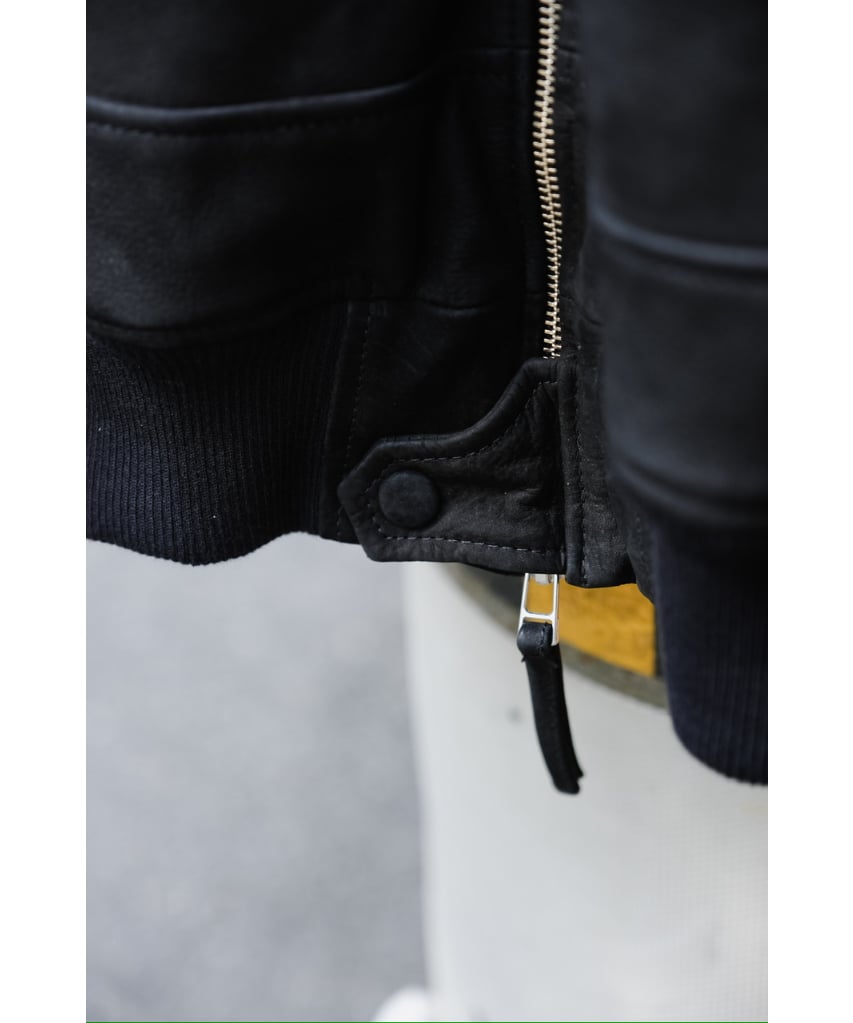 【極美品】CCU BOMBER JACKETレザージャケット　茶芯 CCU 