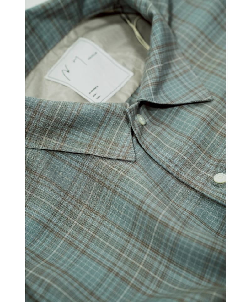 ANCELLM AGING RAYON CHECK SHIRT | MusterWerk Sud.