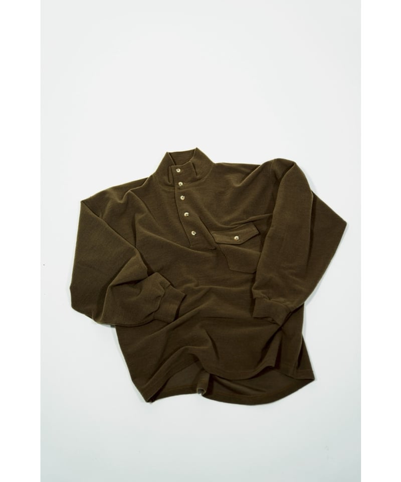 YE OLDE & NEW MAN RANDONNEUR MOCK POLO SHIRT(LI
