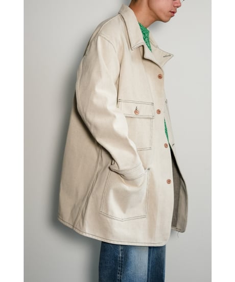 FAUVES CARPENTER JACKET - DENIM-