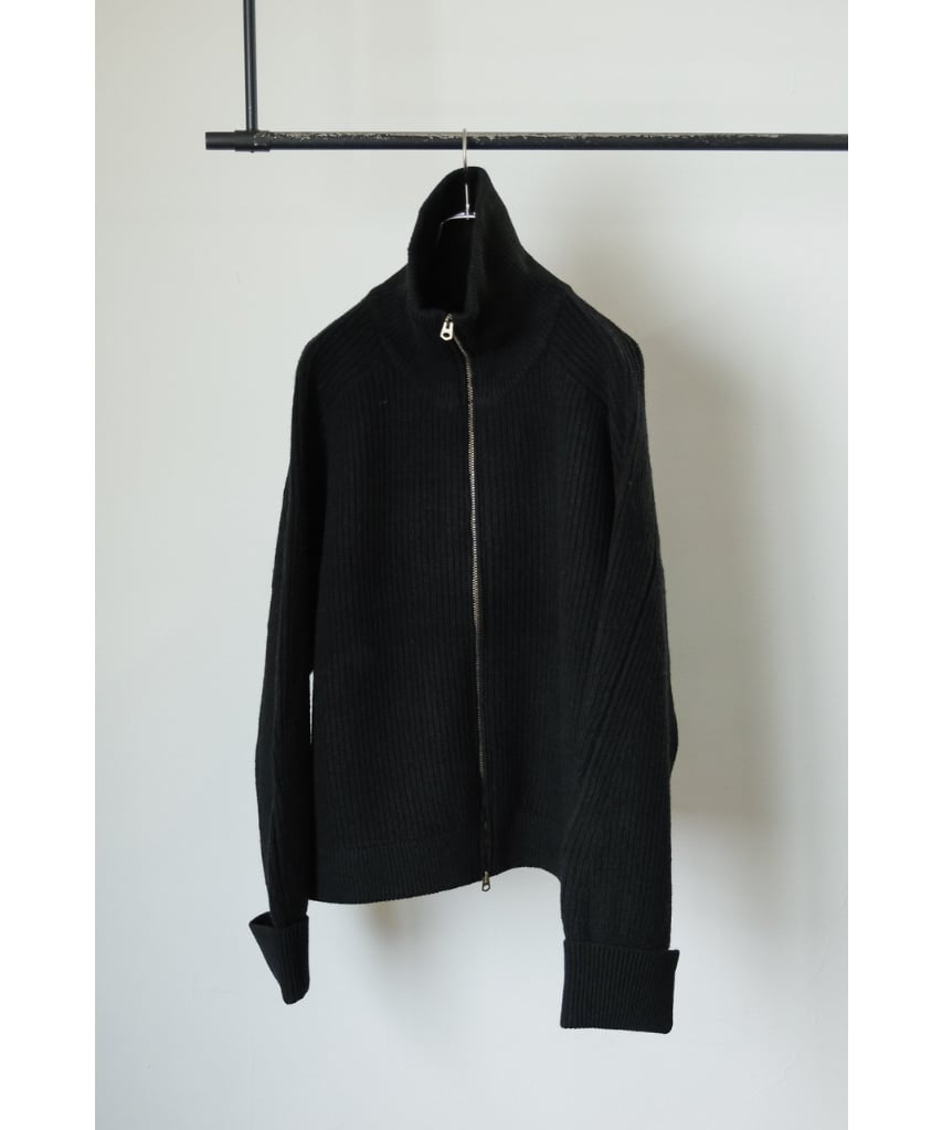 ANCELLM Drivers Knit Black 24AW 【公式通販】