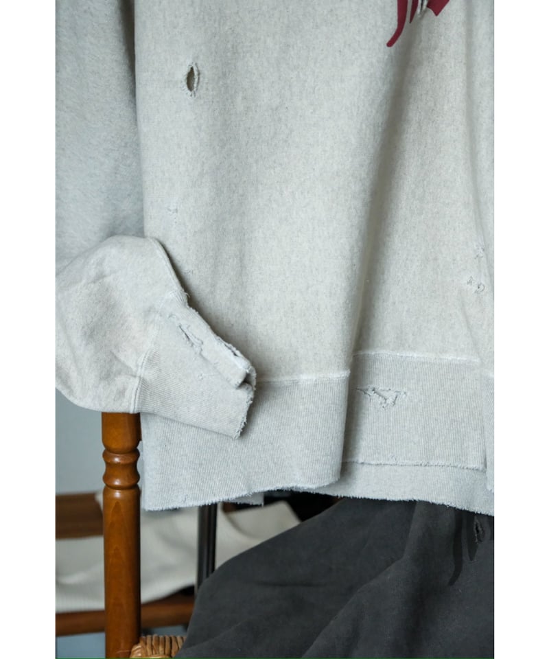 ANCELLM CRASH SWEAT SHIRT | MusterWerk Sud. ANCELLM CRASH SWEAT SHIRT | MusterWerk Sud.
