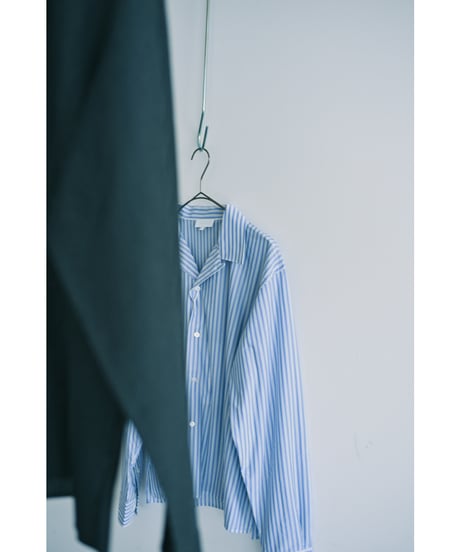 KANEMASA PHIL. "Exclusive" 46G Stripe Delta Shirt