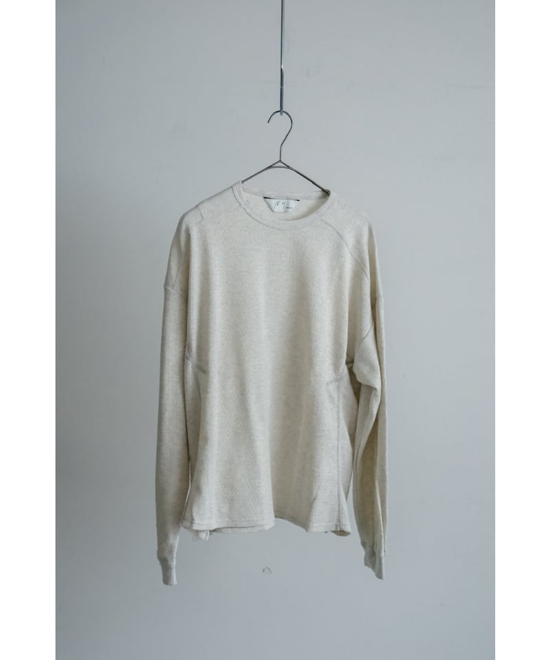 ANCELLM WAFFLE CREW NECK LS | MusterWerk Sud.