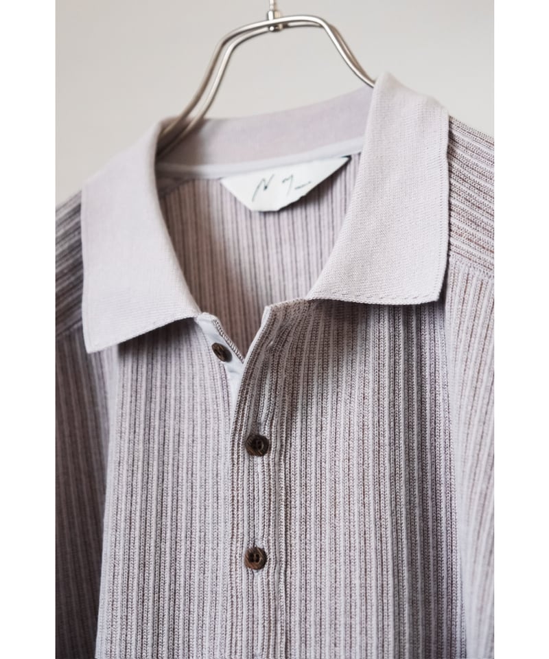 トップス ANCELLM OVER RIB LS T-SHIRT(GRAY) ANCELLM OVER RIB LS T-SHIRT(GRAY)
