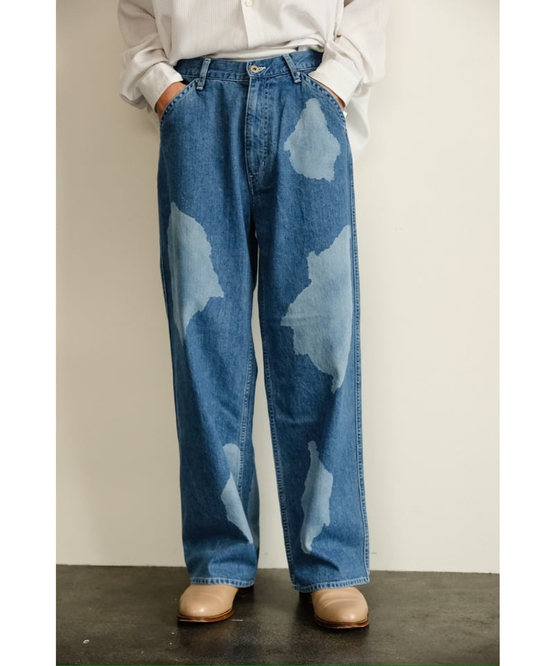 ENCOMING SPOTTED DENIM TROUSER | MusterWerk Sud.