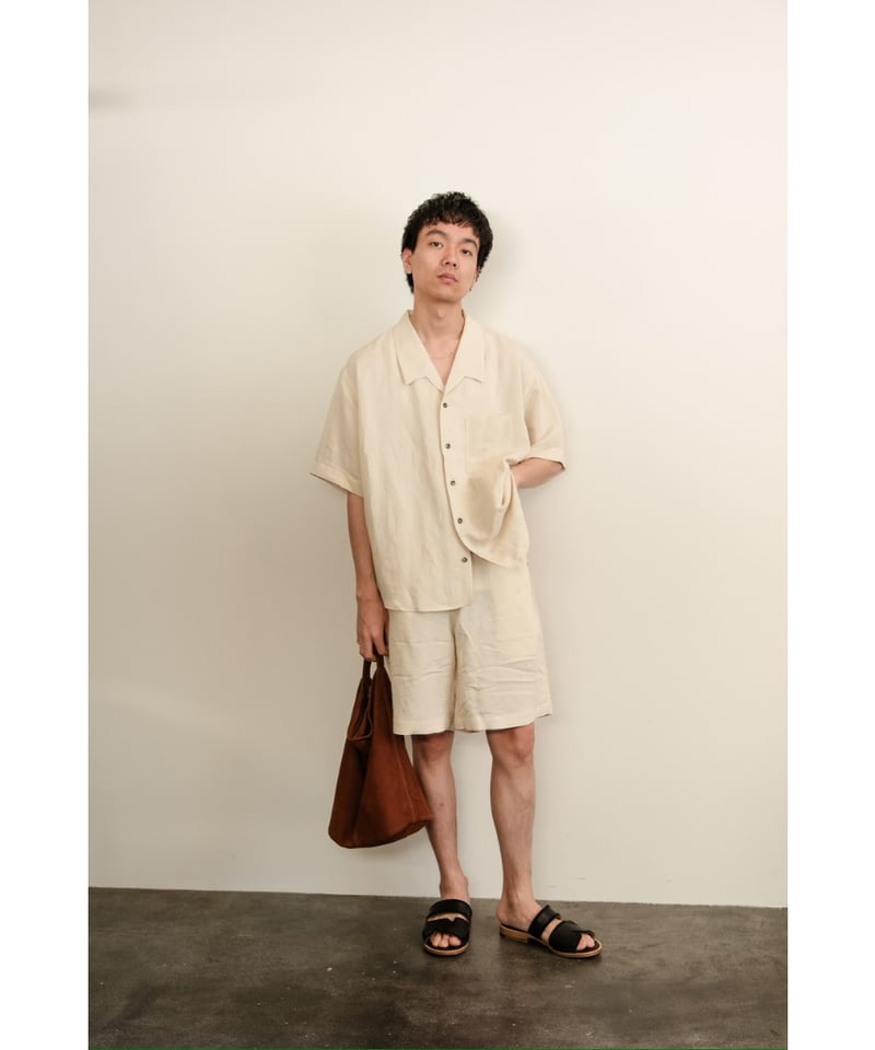 Gorsch ゴーシュ Bamboo Linen Shorts Gorsch Bamboo Linen Shorts | MusterWerk Sud.