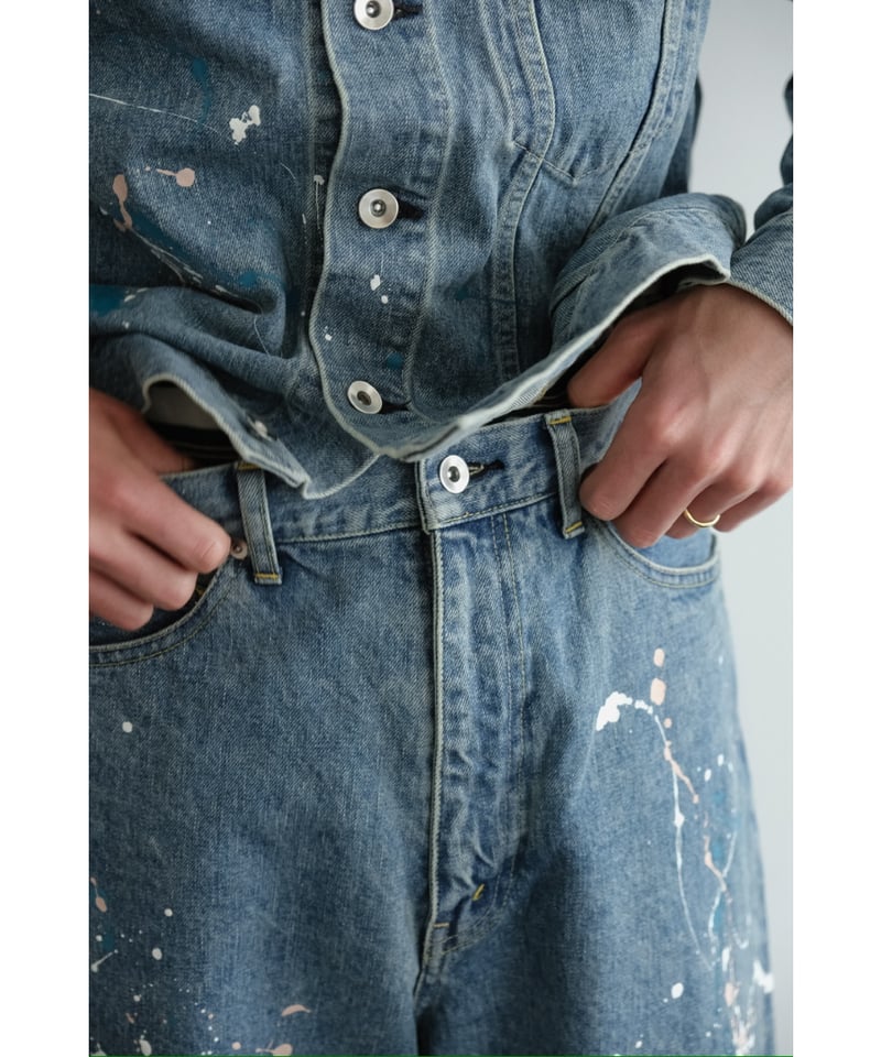 ensou. Wide Big-E 4PK Jeans-Splash | MusterWerk