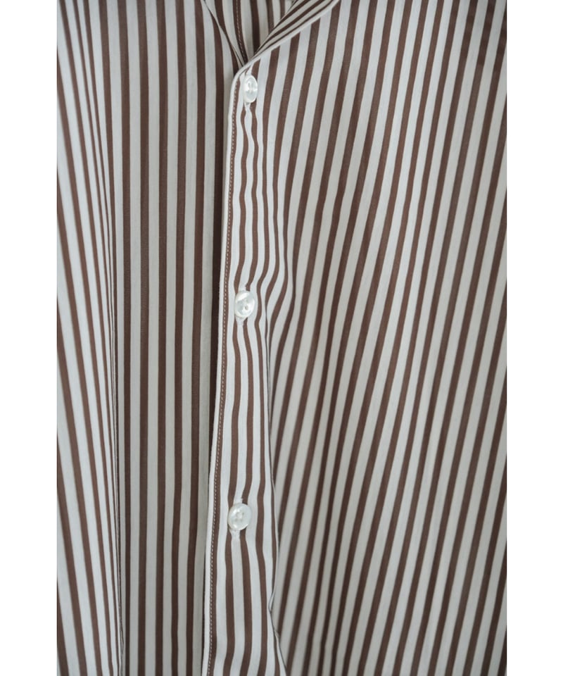 KANEMASA PHIL. 46G Atmosphere Stripe Shirt | Mu
