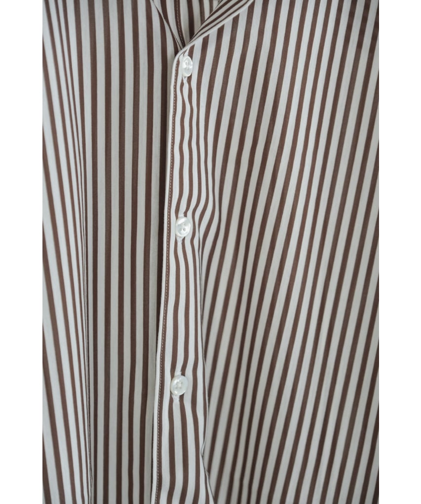 KANEMASA PHIL. 46G Atmosphere Stripe Shirt | Mu