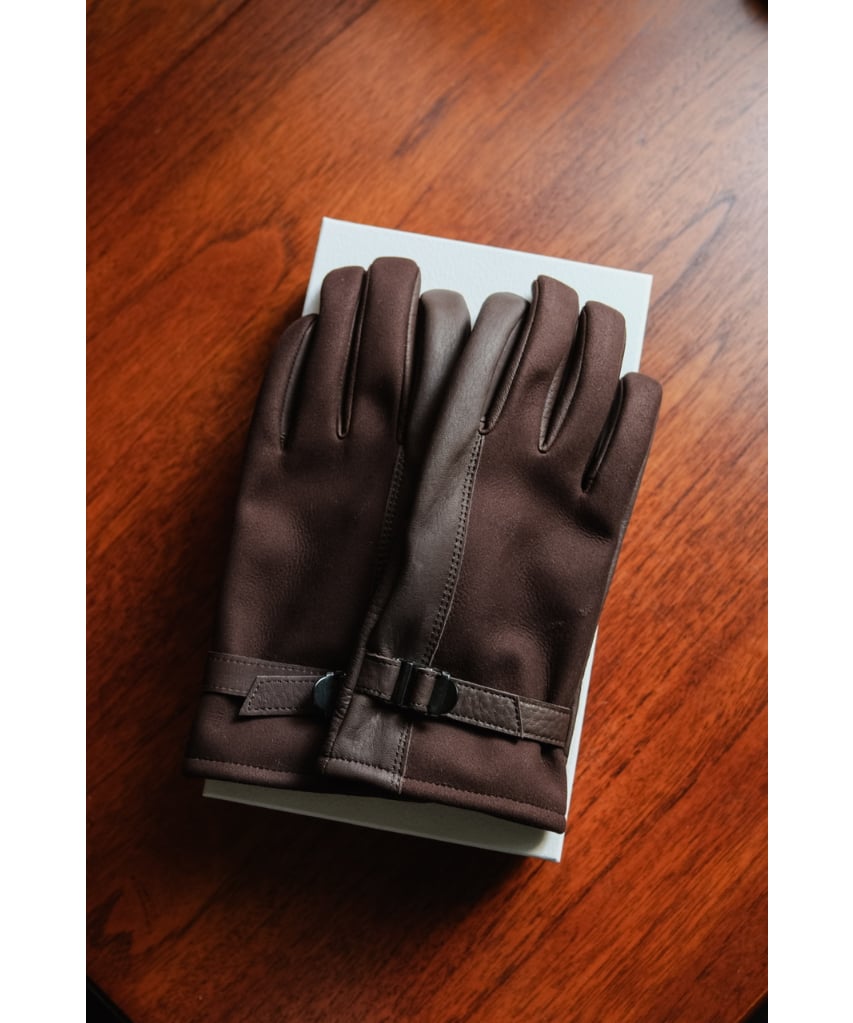 post production レザーグローブ Post Production ポストプロダクション/ Mil-Gloves/ ブラック