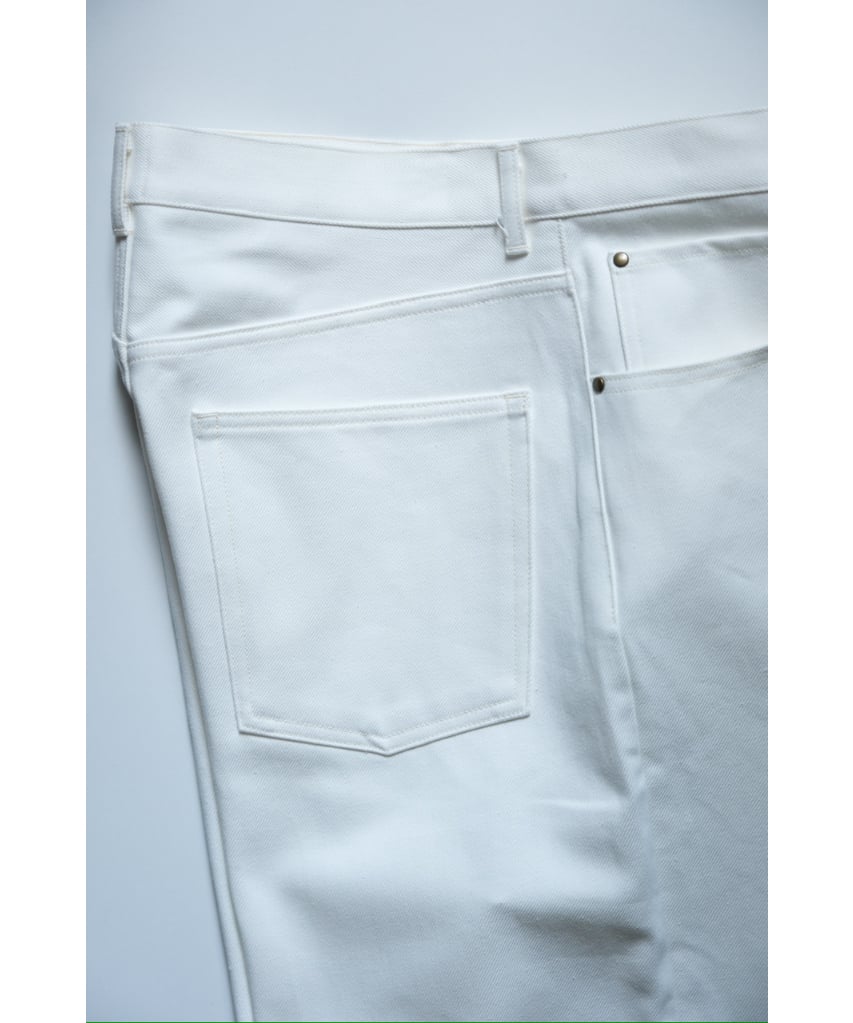 まい様　BISOWN WIDE DENIM BISOWN(ビソウン)】BISOWN WIDE DENIM/ BLEACH - VELVET