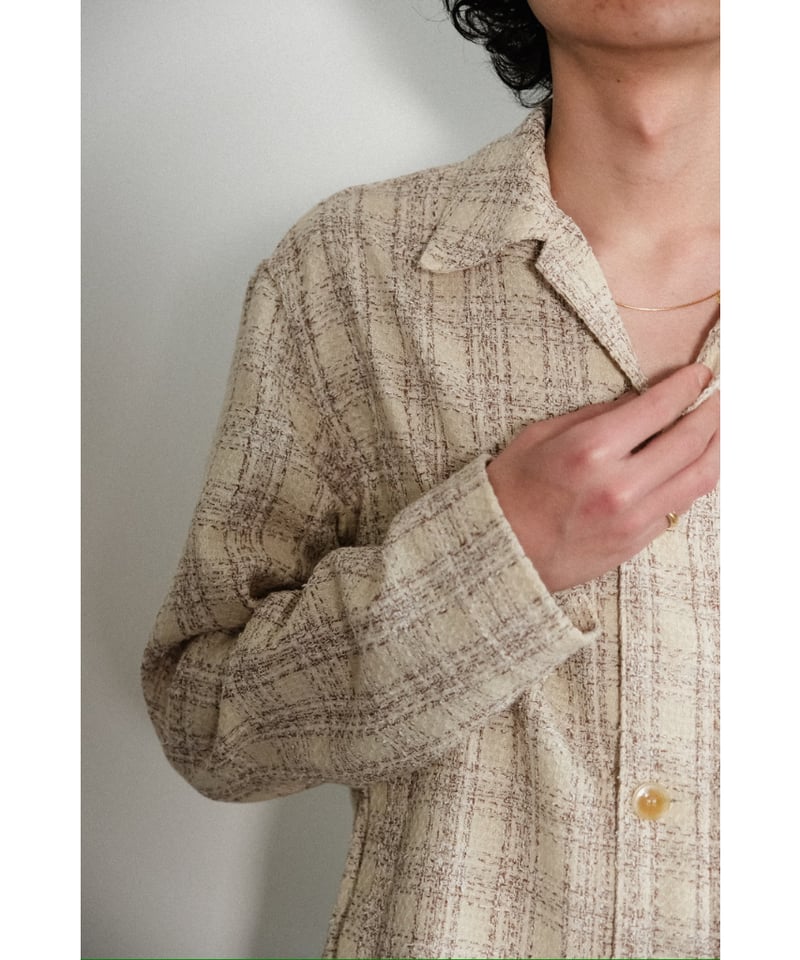ジャケット・アウター ENCOMING WELT POCKET SHIRT JACKET BROWN ENCOMING / Welt Pockets Shirt Jacket | twelve
