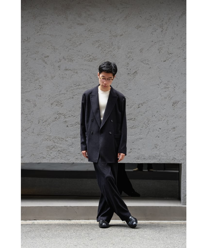 ULTERIOR WASHED WOOL/SILK TWILL DRAWSTRING PANT ULTERIOR WASHED WOOL/SILK TWILL DRAWSTRING PANT