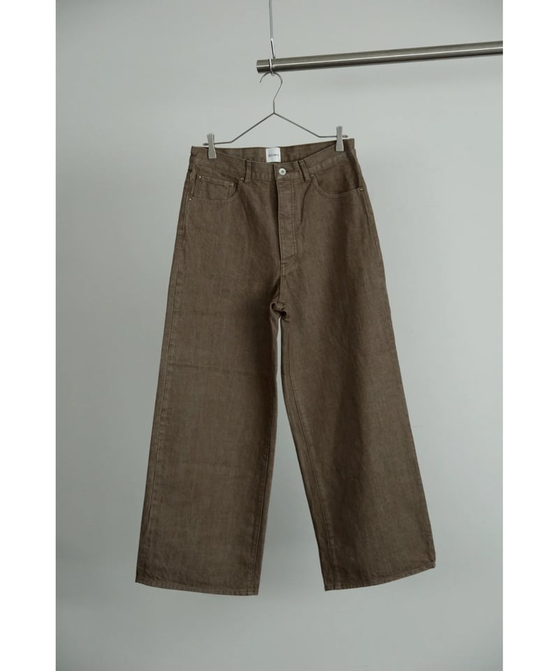 パンツ bisown EX wide deni M BISOWN / BISOWN WIDE DENIM(Bleach) | PARK