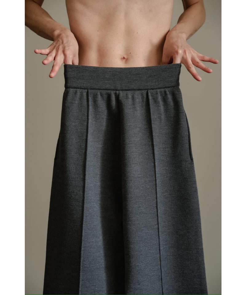 パンツ Olde H & Daughter WOOL KNIT TRACK PANTS Olde H & Daughter WOOL KNIT TRACK PANTS | Muste