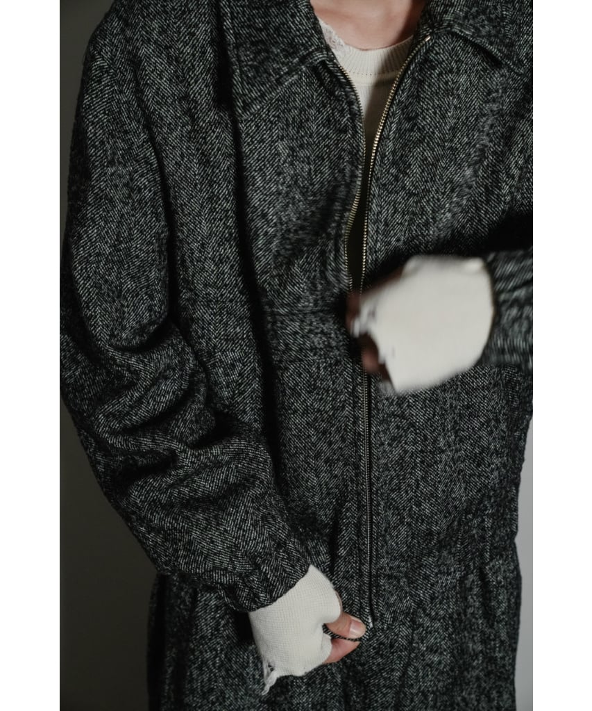 ENCOMING PANELED SHORT BLOUSON | MusterWerk Sud.