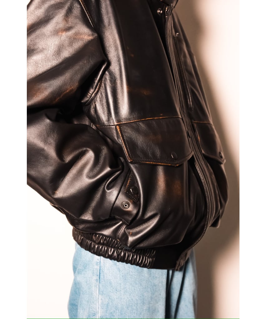 ジャケット・アウター CCU MORGAN BOMBER JACKET SIZE2(2023AW) CCU MORGAN BOMBER JACKET SIZE2(2023AW)