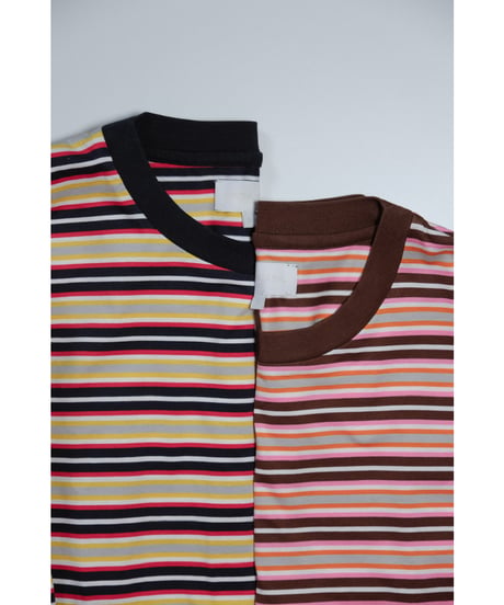 KANEMASA PHIL. 36G Multi Border L/S Tee