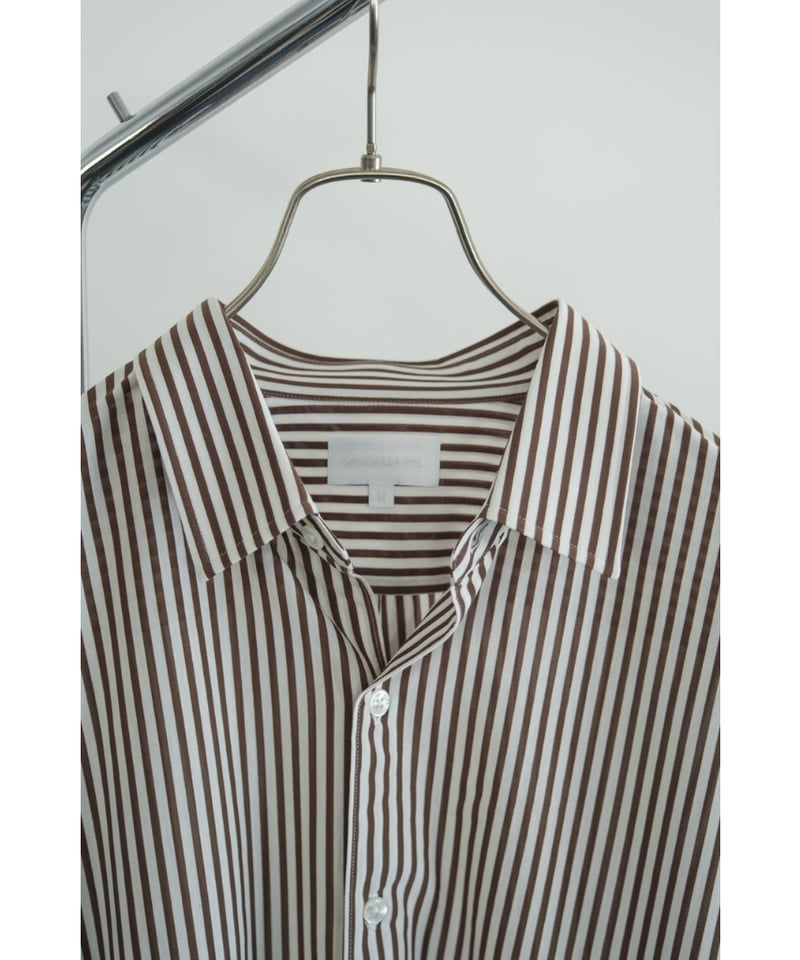 トップス KANEMASA PHIL Atmosphere Stripe Shirt KANEMASA PHIL / 46G Atmosphere Stripe L/S Shirt – Tree and